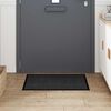 vidaXL Fu&szlig;matte Anthrazit 80 x 60 x 1,2 cm Teddystoff