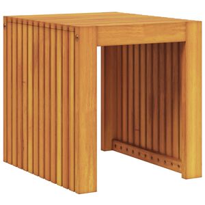vidaXL Beistelltisch Braun 43 x 36 x 40 cm Massivholz Teak