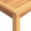 vidaXL 5-tlg. Garten-Essgruppe Massivholz Teak