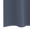 vidaXL Verdunkelungs-Vorh&auml;nge mit Ringen 2 pcs Anthrazit 245 x 140 cm