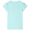 Kinder-T-Shirt Hellblau 128