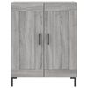 vidaXL Highboard Grau Sonoma 69,5x34x180 cm Holzwerkstoff