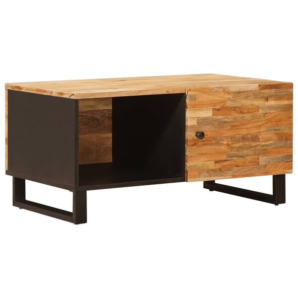 vidaXL Couchtisch Braun 80 x 50 x 40 cm Massivholz Mango