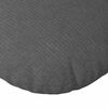 vidaXL Sitzkissen 2 pcs Dunkelgrau &Oslash; 60 cm Cordstoff
