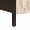 vidaXL Couchtisch Wei&szlig; 100 x 54 x 40 cm Massivholz Mango