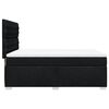 vidaXL Boxspringbett mit Matratze Schwarz 160x200 cm Stoff