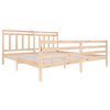vidaXL Massivholzbett 200x200 cm
