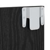 vidaXL TV-Schrankset Schwarz Eichen-Optik 120 x 23,5 x 90 cm