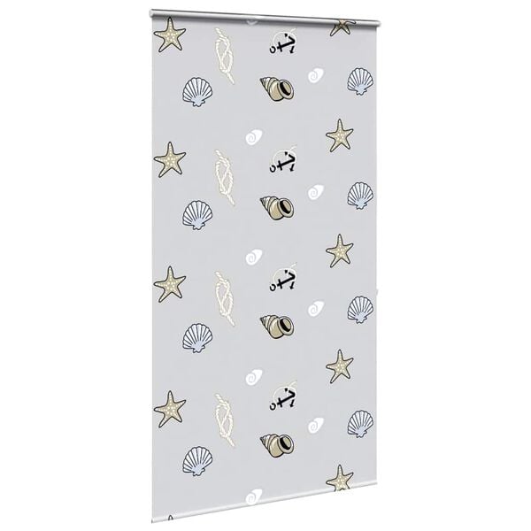 vidaXL Duschrollo mit Kassette 120x240 cm Stoffbreite 116 cm