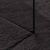 vidaXL Teppich HUARTE Schwarz 120 x 170 cm Polyester