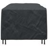 vidaXL M&ouml;belbezug Uni Schwarz 220 x 110 x 70 cm 210D