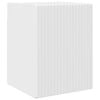 vidaXL TV-Wandschrank 30 x 31 x 40 cm Gl&auml;nzend Wei&szlig; Holzwerkstoff