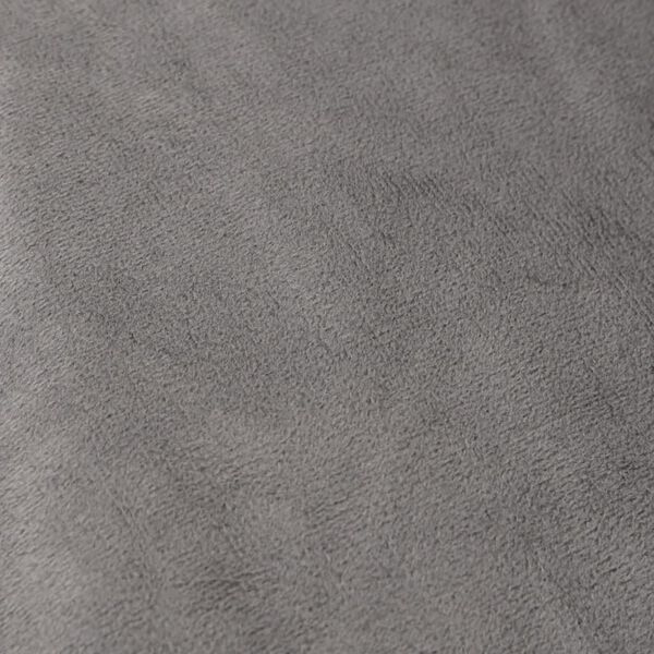 vidaXL Gewichtsdecke mit Bezug Grau 122x183 cm 5 kg Stoff