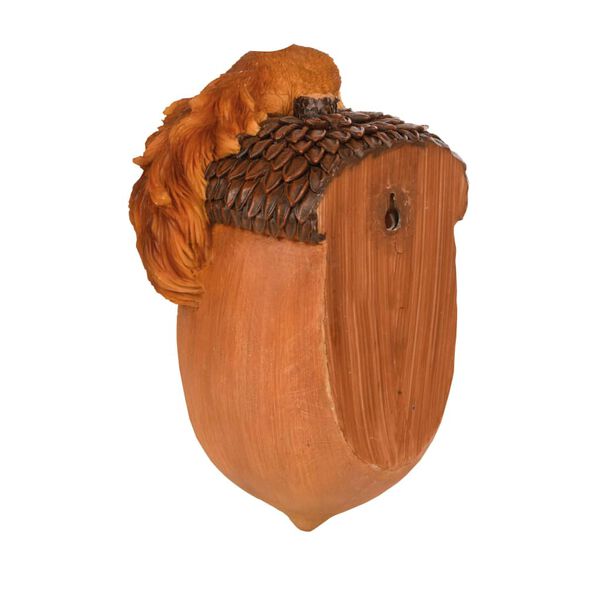 Esschert Design Eichh&ouml;rnchen mit Futterspender-Eichel 14,2&times;10,8&times;20,1cm