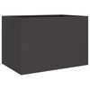 vidaXL Pflanzk&uuml;bel Schwarz 62x47x46 cm Stahl