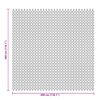 vidaXL Zeltteppich Anthrazit 3x3 m
