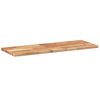 vidaXL Schweberegal 80x30x2 cm Massivholz Akazie &Ouml;lbehandelt