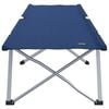 vidaXL Klapp Schlafbett f&uuml;rs Camping 2 pcs Blau 194 x 62.5 x 42.5 cm