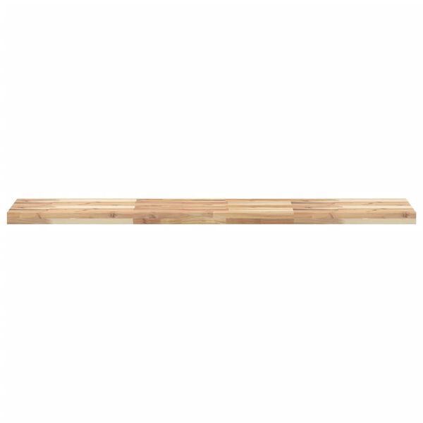 vidaXL Schweberegal 160x30x4 cm Massivholz Akazie Unbehandelt