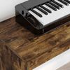 vidaXL Klavierst&auml;nder Ger&auml;ucherte Eiche 120 x 32 x 64 cm Holzwerkstoff