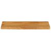 vidaXL Tischplatte mit Baumkante 90x40x2,5 cm Massivholz Mango