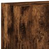 vidaXL TV-Wandschrank mit LED-Leuchten R&auml;uchereiche 80x35x41 cm
