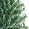 vidaXL K&uuml;nstlicher Weihnachtsbaum beschneit mit LED Licht 150 cm