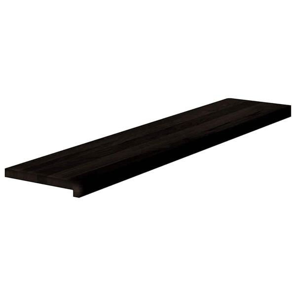 vidaXL Treppenstufen 16 Stk. Dunkelbraun 120x30x2 cm Massivholz Eiche