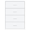 vidaXL Sideboard Wei&szlig; 60x31x84 cm Holzwerkstoff