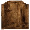 vidaXL Wandschr&auml;nke 2 Stk. R&auml;uchereiche 99x18x16,5 cm Holzwerkstoff