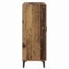vidaXL Sideboard Altholz 69,5 x 34 x 90 cm Verbundholz und Eisen
