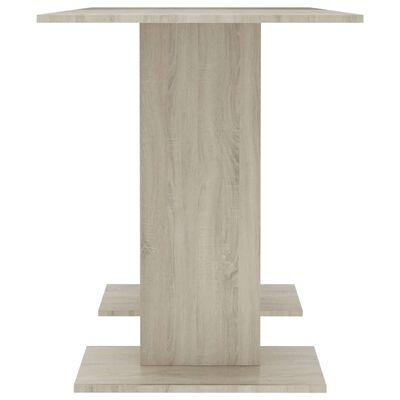 vidaXL Esstisch Sonoma-Eiche 110x60x75 cm Holzwerkstoff