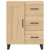 vidaXL Highboard Sonoma-Eiche 69,5x34x180 cm Holzwerkstoff