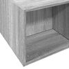 vidaXL Bettgestell Grau Sonoma 140x200 cm Holzwerkstoff