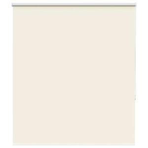 vidaXL Verdunkelungsrollo Cremewei&szlig; 125x130cm Stoffbreite 121,6cm