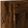 vidaXL TV-Wandschrank mit LED-Leuchten R&auml;uchereiche 100x30x40 cm