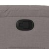 vidaXL Relaxsessel Taupe Stoff