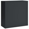 vidaXL Aktenschrank Anthrazit 90x40x90 cm Stahl
