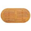 vidaXL Tischplatte &Ouml;l-Natur 80 x 40 x 2 cm Massivholz Akazie
