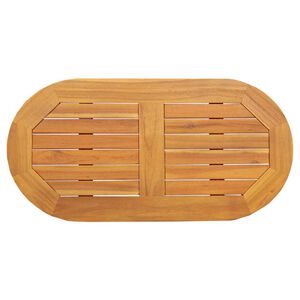 vidaXL Tischplatte &Ouml;l-Natur 80 x 40 x 2 cm Massivholz Akazie