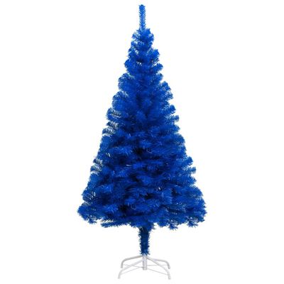 vidaXL Künstlicher Weihnachtsbaum mit Beleuchtung & Ständer Blau 240cm