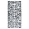 vidaXL Teppichl&auml;ufer BCF Orientalisch Grau 80x150 cm