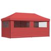 vidaXL Party-Zelt Bordeauxrot 292 x 580 x 315 cm Oxford-Stoff