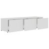 vidaXL TV-Schrank Weiß 120×34×30 cm Holzwerkstoff