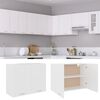 vidaXL H&auml;ngeschrank Lyon Wei&szlig; 80x31x60 cm Holzwerkstoff
