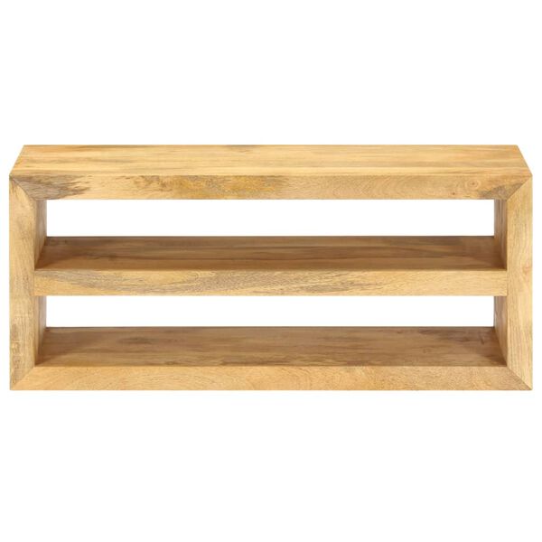 vidaXL TV-Schrank 107x35x45 cm Mango Massivholz