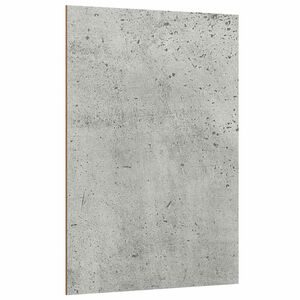 vidaXL Dekoplatten 12 Stk. Betongrau 30 x 42 x 0,27 cm Holzwerkstoff