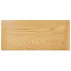 vidaXL Medienschrank 50x22x122 cm Massivholz Eiche