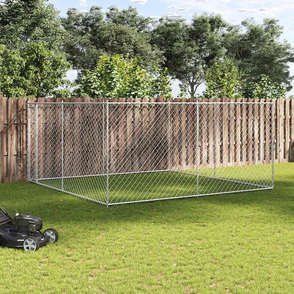 vidaXL Outdoor-Hundezwinger 383x383x185 cm