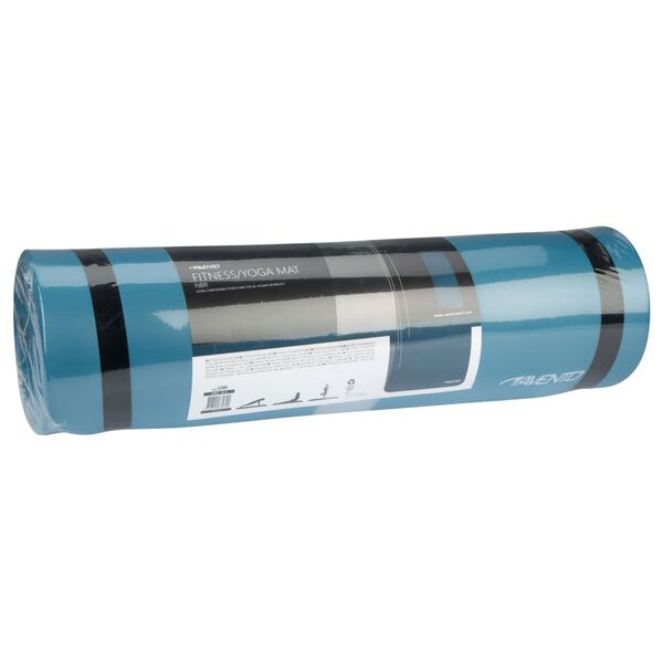 Avento Fitness/Yoga-Matte NBR Schaumstoff Blau